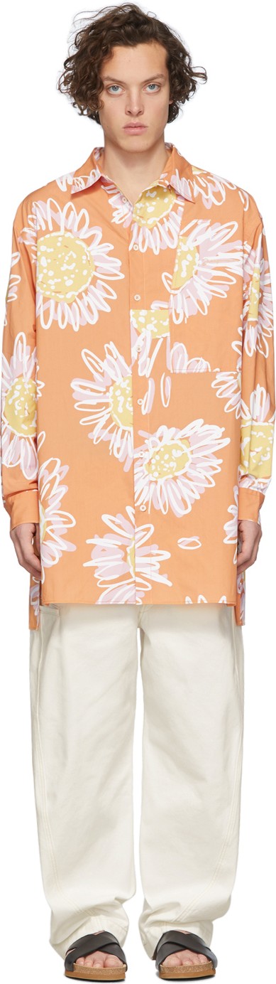 Jacquemus Orange 'La Chemise Paul' Shirt