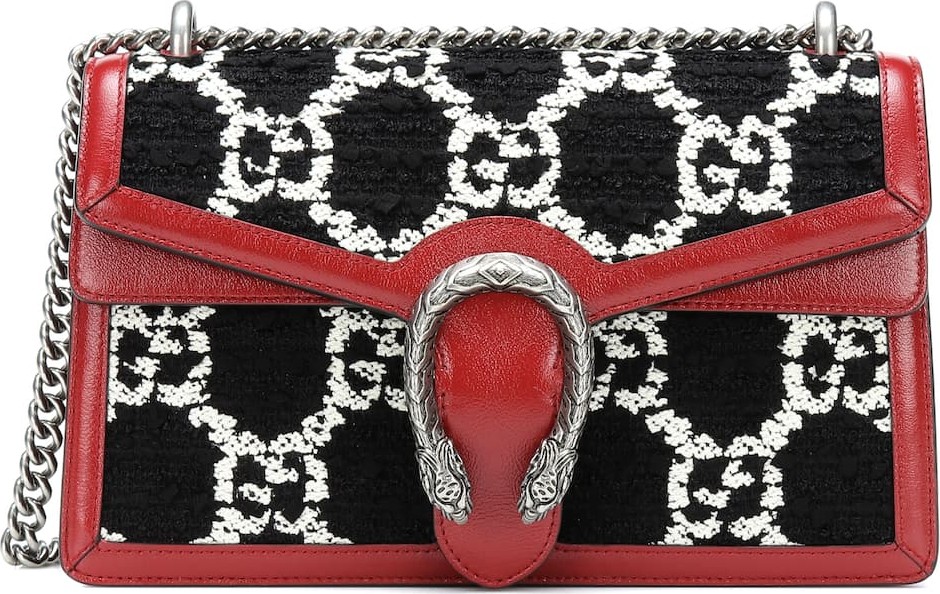 Gucci Dionysus GG tweed shoulder bag