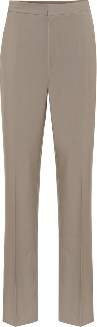 Tibi Sebastian high-rise straight pants