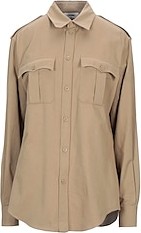 Celine Solid Color Shirts & Blouses