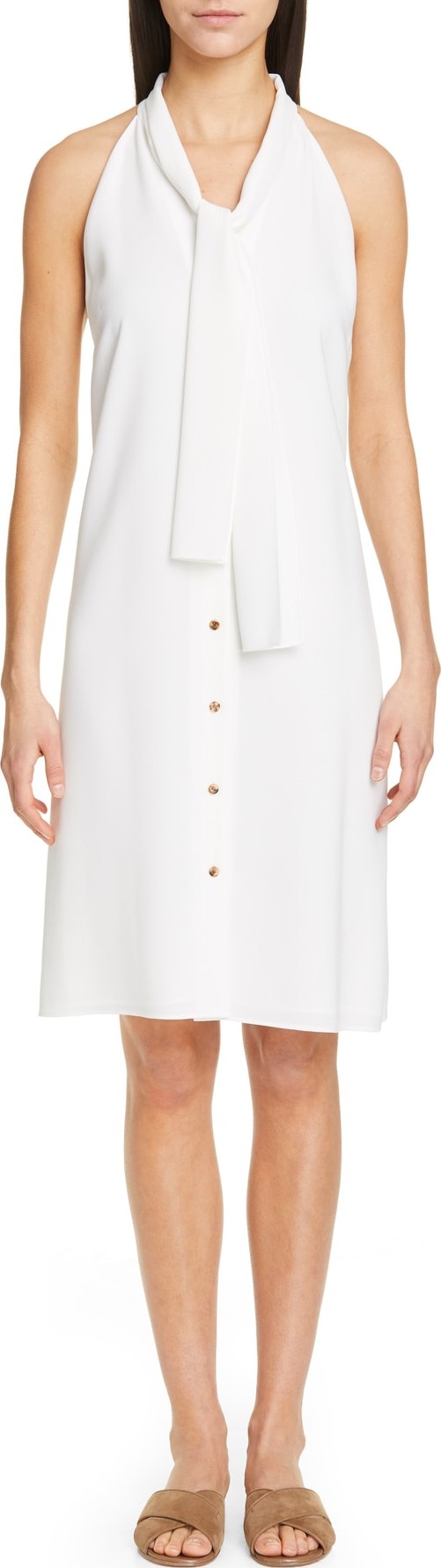 Lafayette 148 New York Amore Finesse Crepe Dress