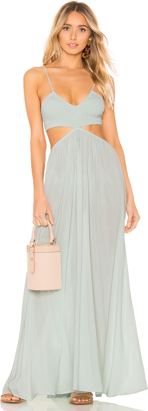 Indah Innocence Cutaway Maxi Dress