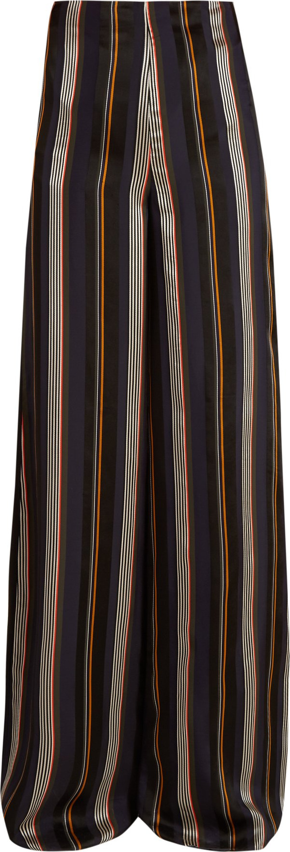 Roksanda Arneau striped satin trousers