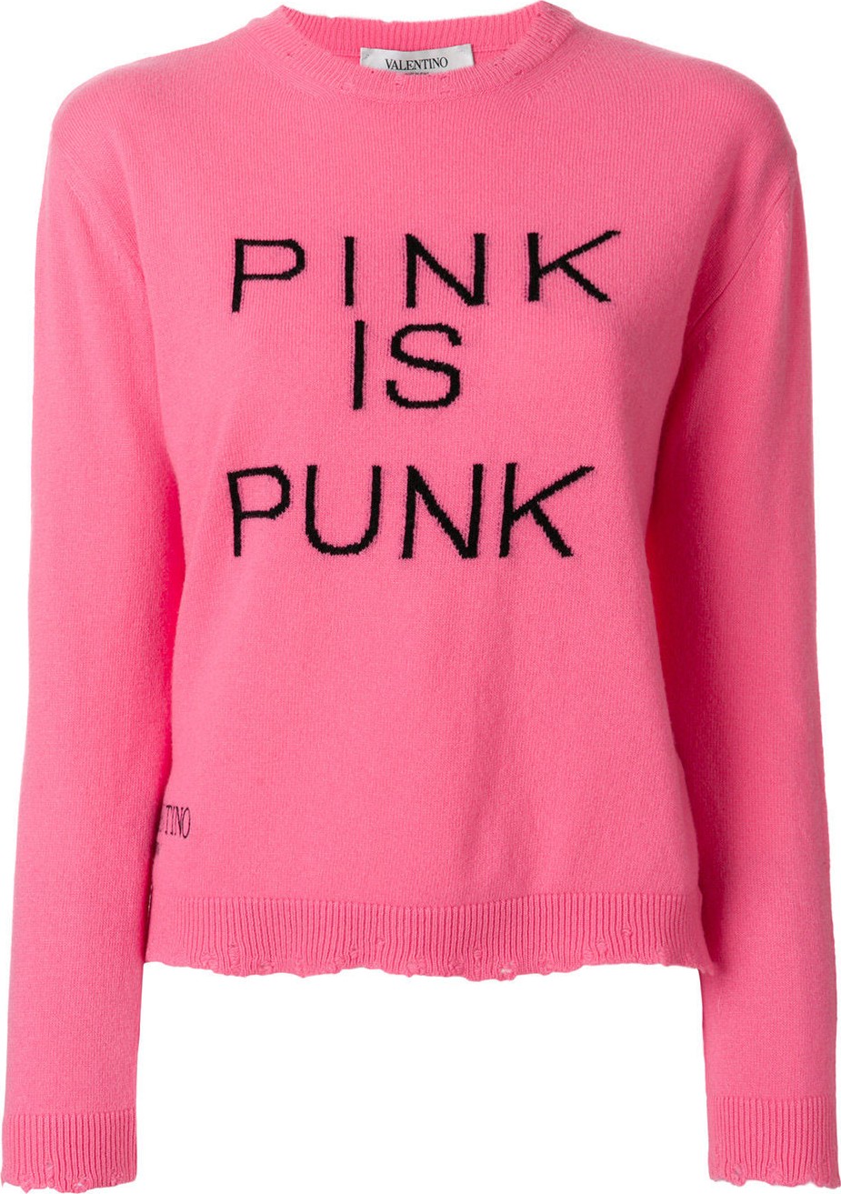 Valentino Pink Is Punk jumper