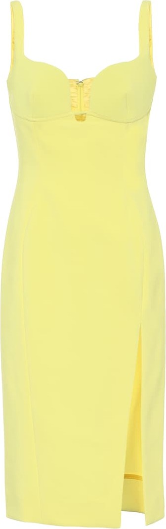 Mugler Stretch-crêpe minidress