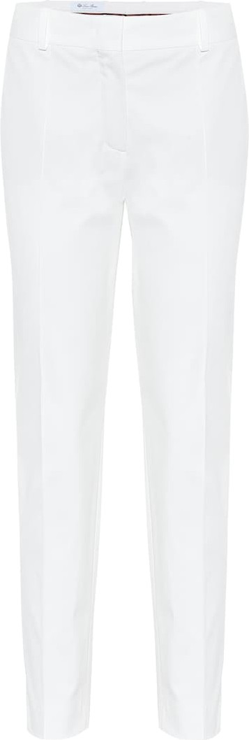 Loro Piana Derk Symphony straight cotton pants