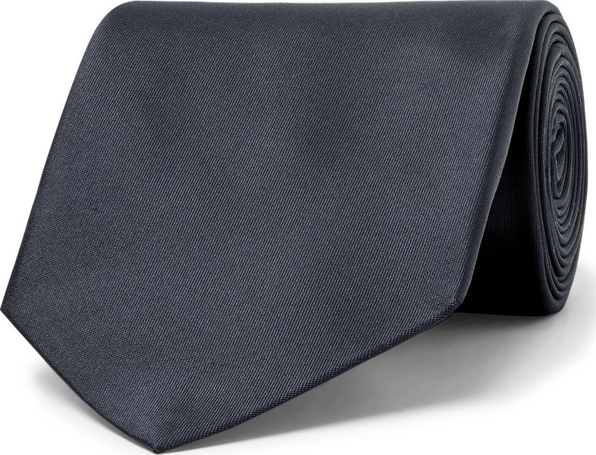 Alexander McQueen 8cm Logo-Embroidered Silk Tie