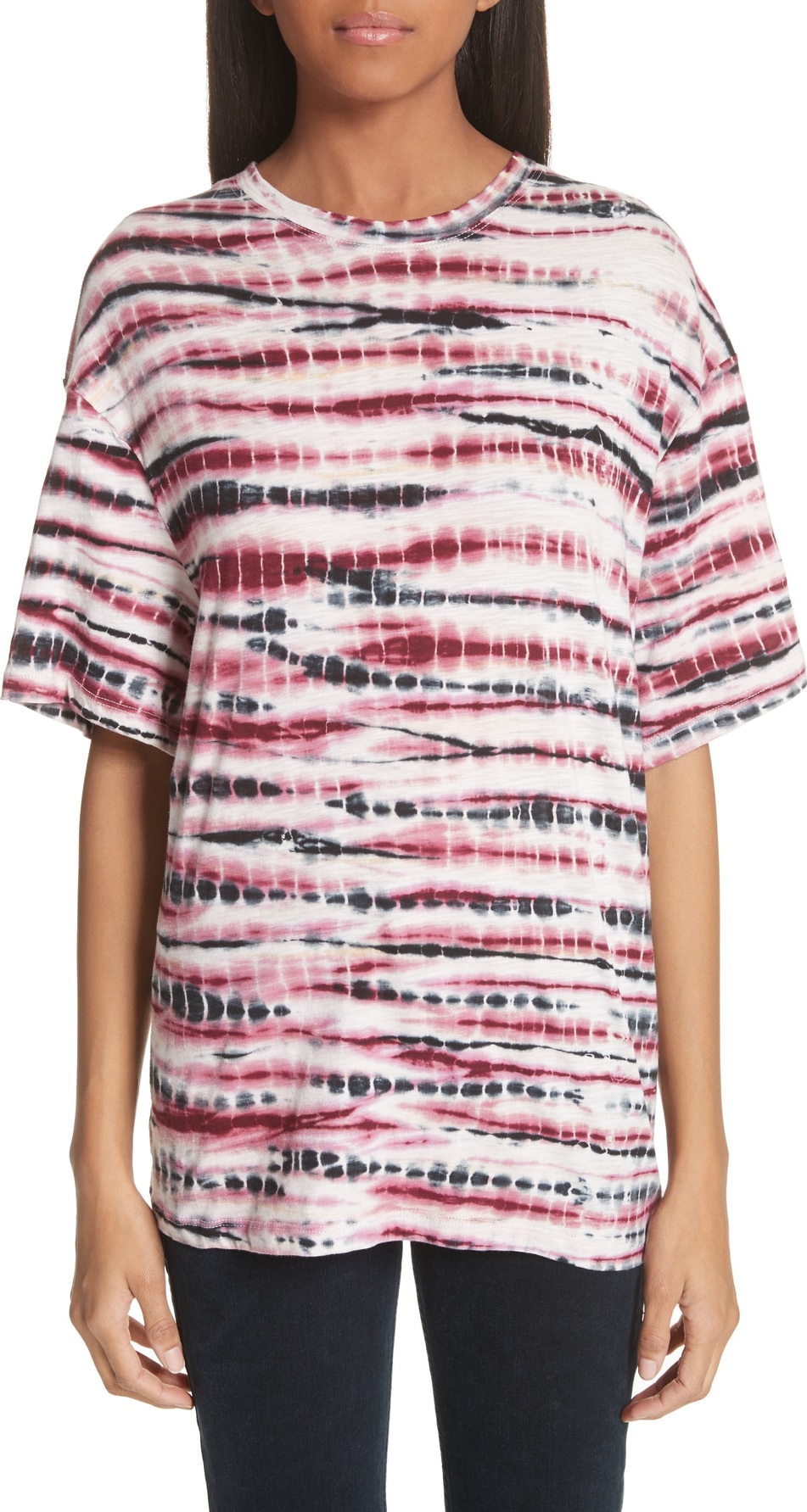 Proenza Schouler Tie Dye Tissue Jersey Tee