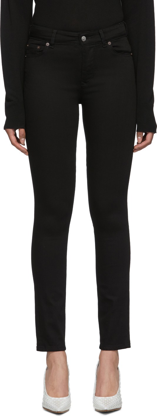 MM6 Maison Margiela Black Skinny Jeans