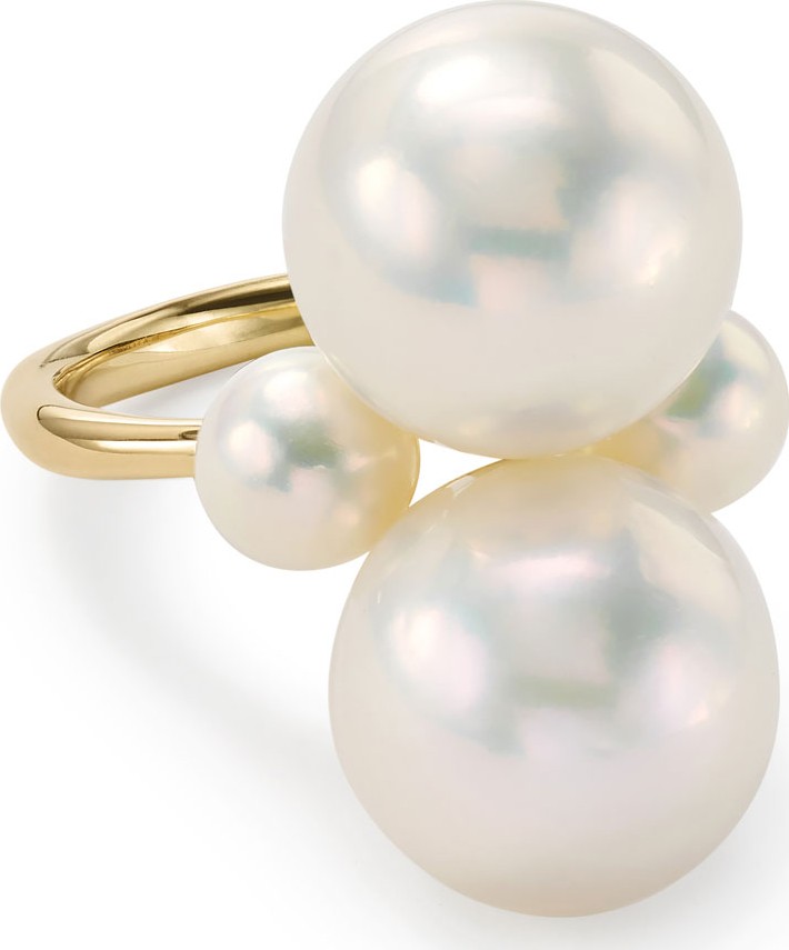 IPPOLITA Nova 18k Gold & Pearl Cluster Ring