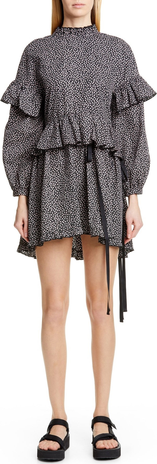 Sandy Liang Rosemary Ruffle Dress