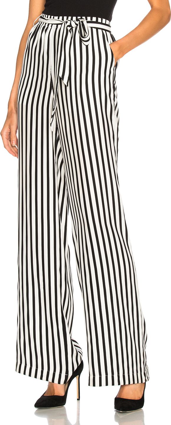 FRAME DENIM Stripe Easy Pant