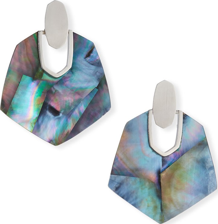 Kendra Scott Amaranth Pearly Drop Earrings