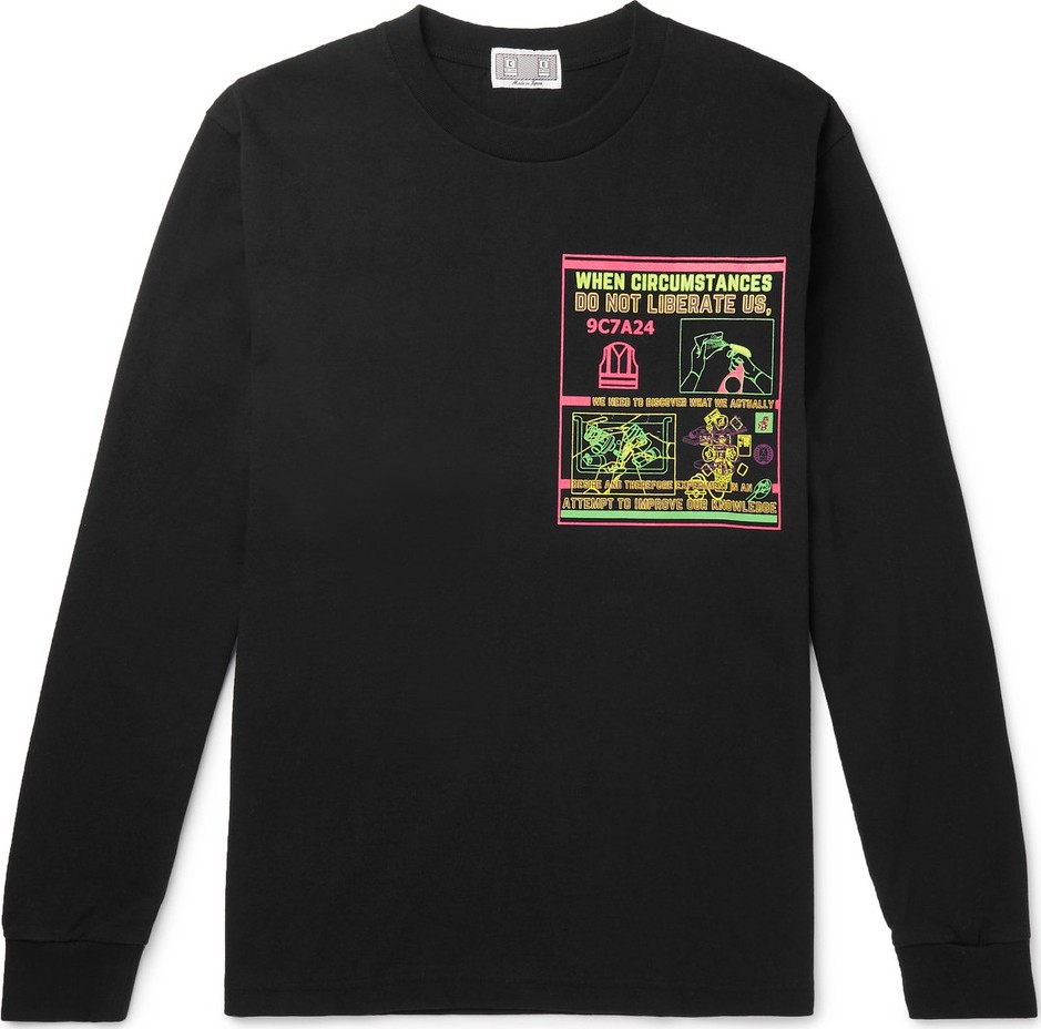 Cav Empt Circumstances Printed Cotton-Jersey T-Shirt