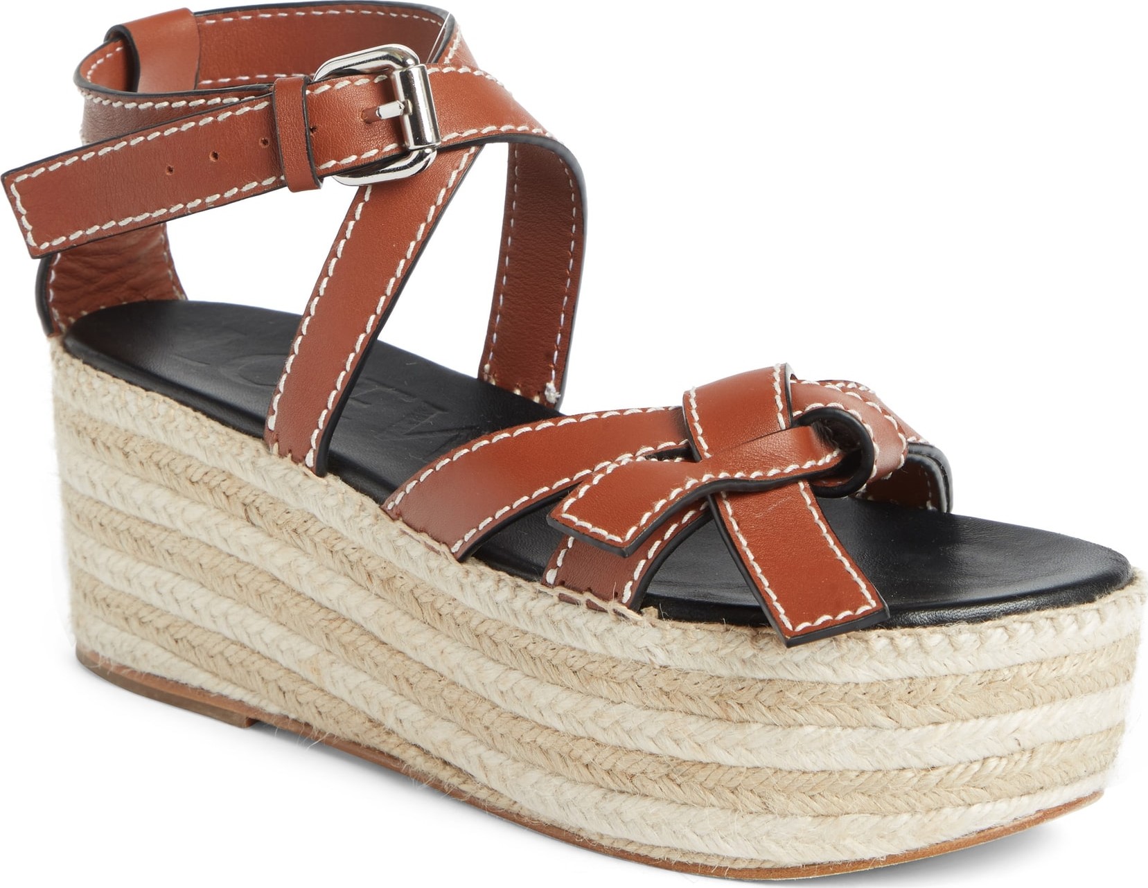LOEWE Gate Platform Wedge Sandal