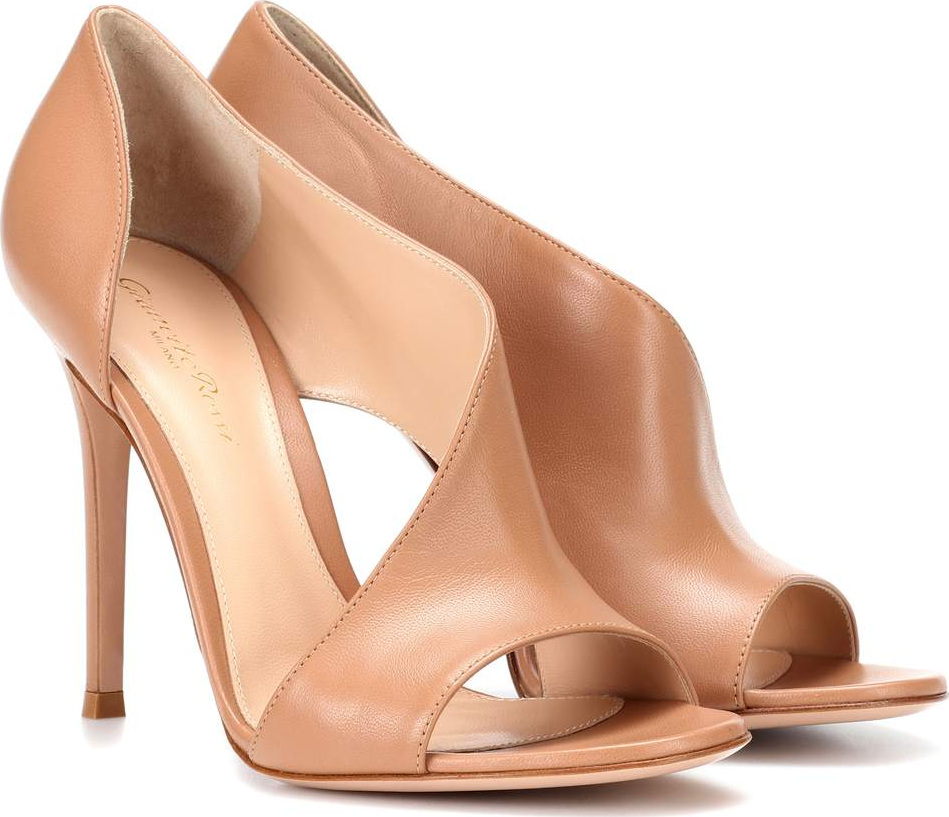 Gianvito Rossi Demi leather sandals