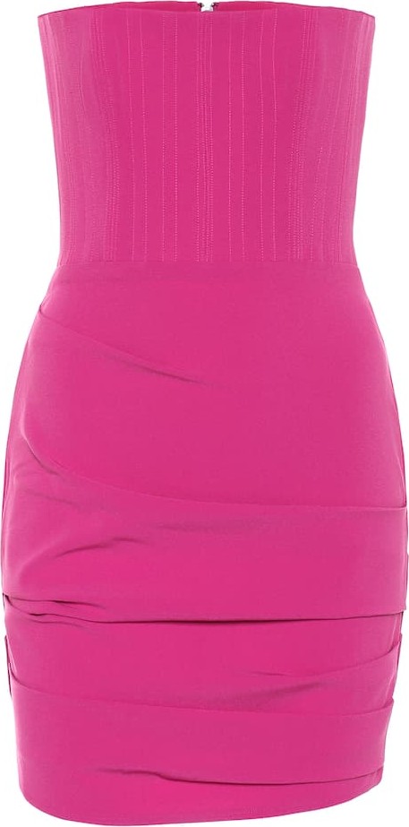 Alex Perry Kalen crêpe mini dress