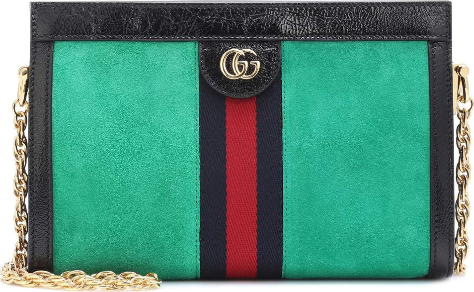 Gucci Ophidia suede crossbody bag