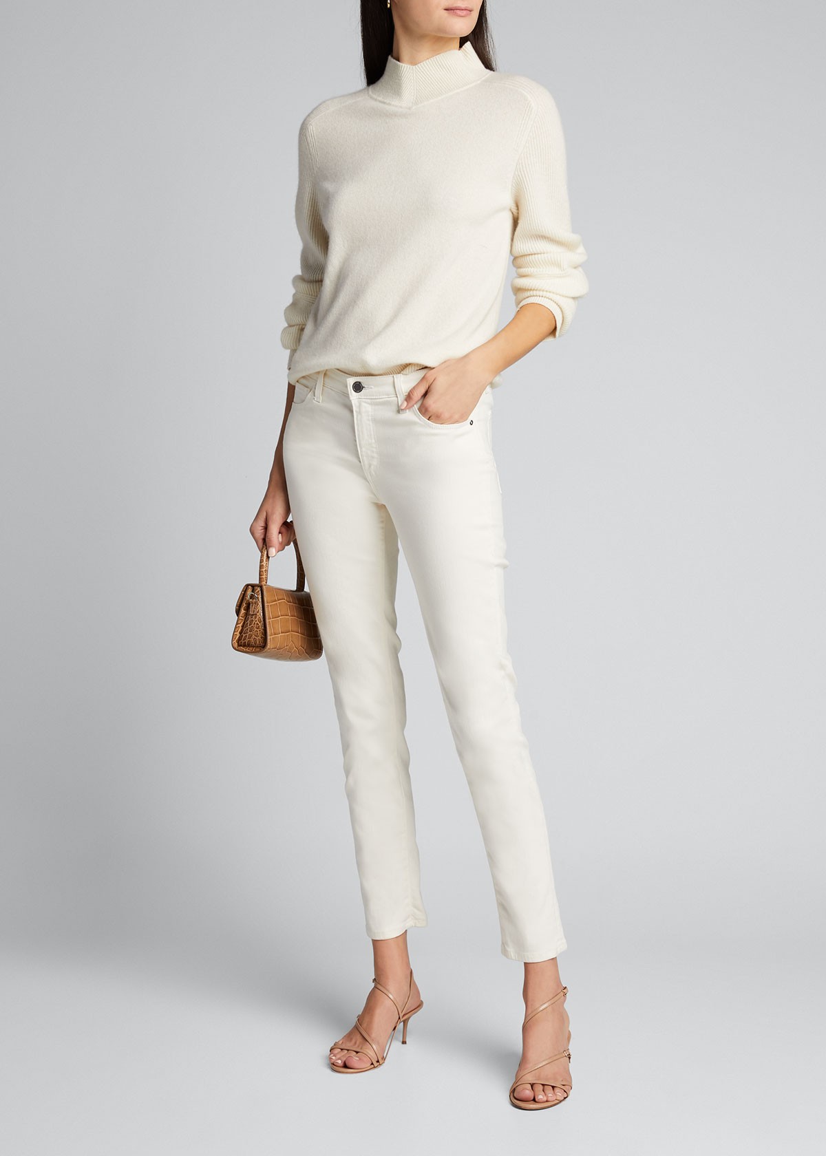 AG Jeans Prima Mid-Rise Ankle Cigarette Jeans