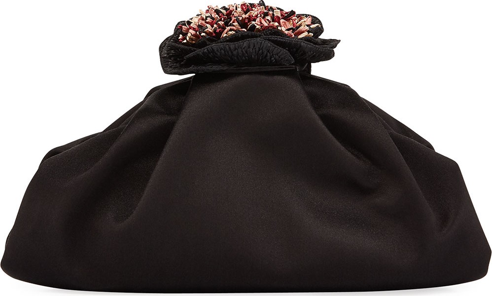 Sanayi 313 Carambola Satin Clutch Bag