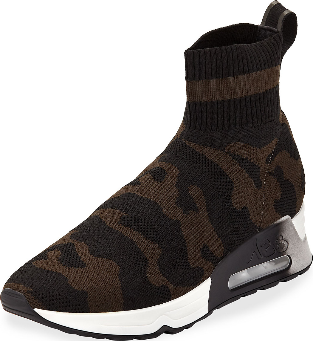 ASH Lulu Knit High-Top Sneaker