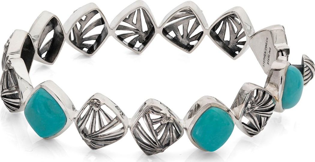 Stephen Dweck Freeform Turquoise Bangle