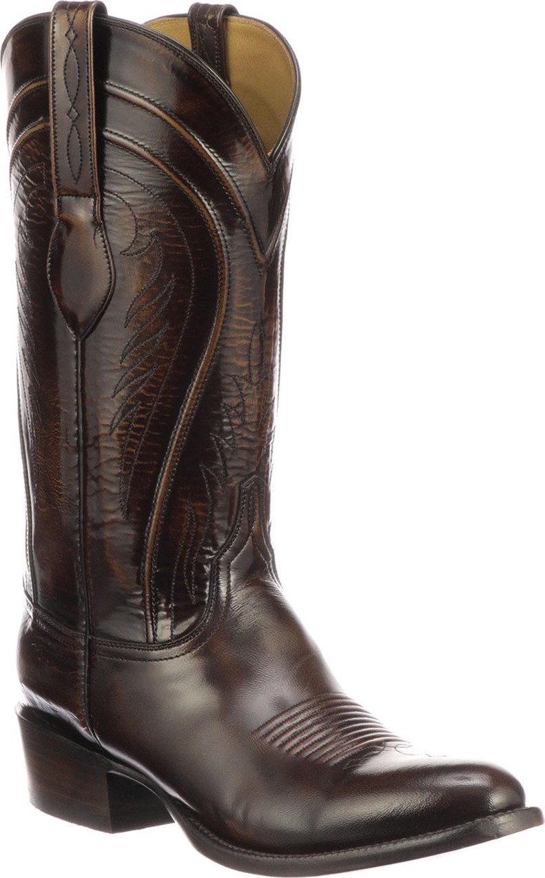 Lucchese Men's Gavin Leather Cowboy Boots