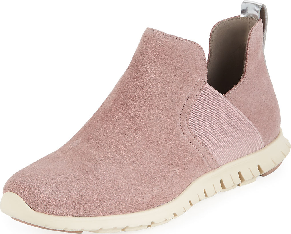 Cole Haan Zerogrand Suede Slip-On Sneakers, Twilight Mauve