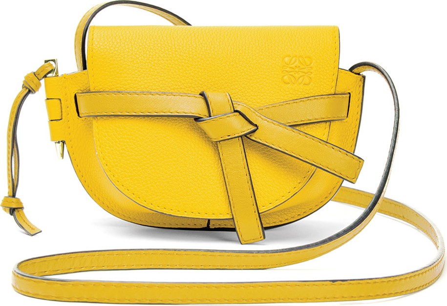 LOEWE Gate Mini Grain Leather Shoulder Bag