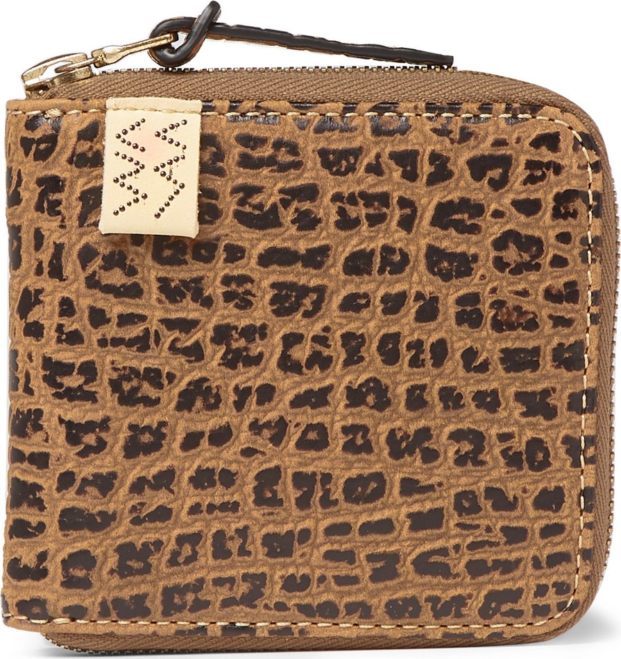 Visvim Embossed Leather Zip-Around Wallet