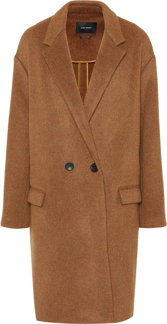 Isabel Marant Wool and cashmere-blend coat