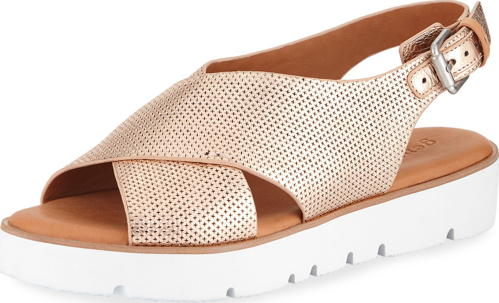 Gentle Souls Kiki Perforated Comfort Sandal