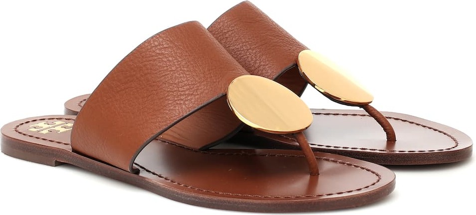 Tory Burch Patos leather sandals