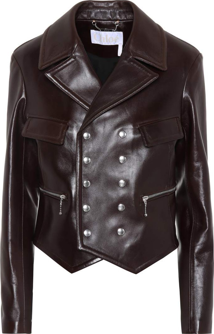 Chloe Leather biker jacket