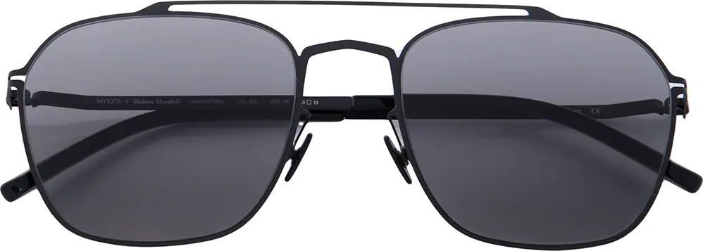 Mykita Mykita x Margiela black oversized frame sunglasses