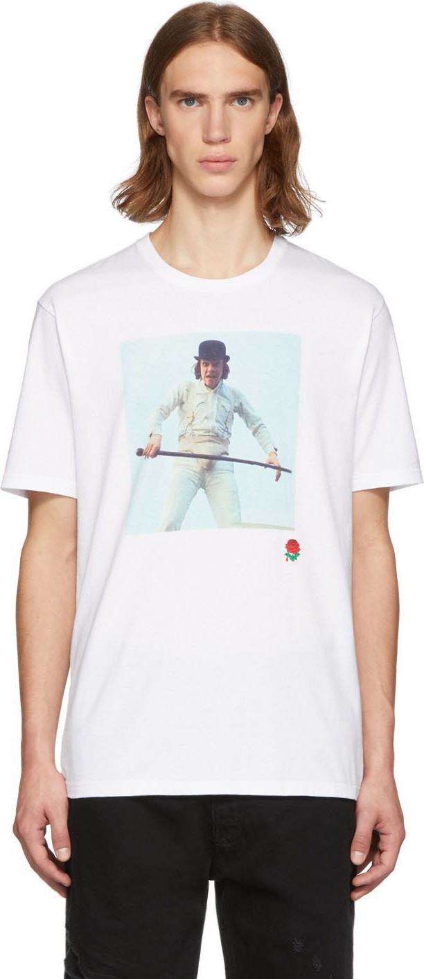 Undercover White A Clockwork Orange Alex Rose T-Shirt