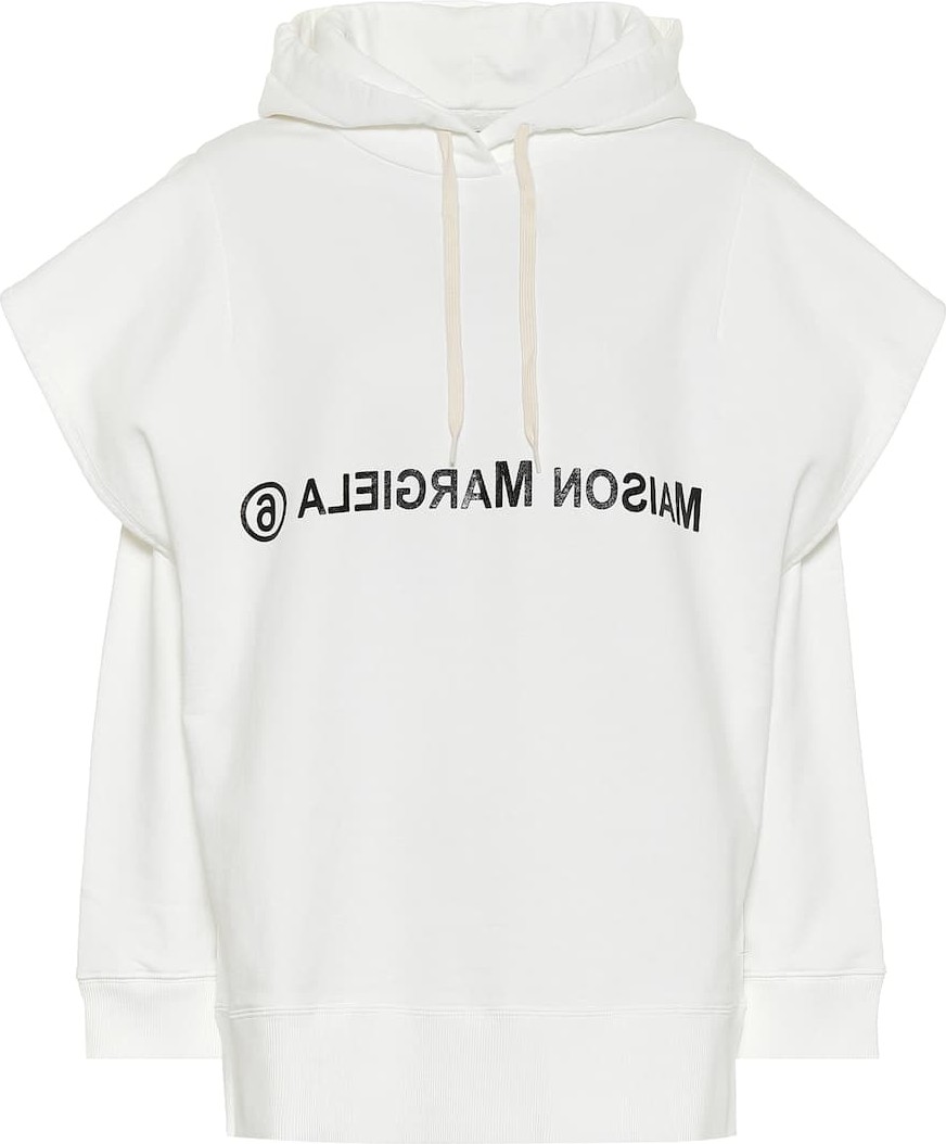 MM6 Maison Margiela Logo cotton hoodie