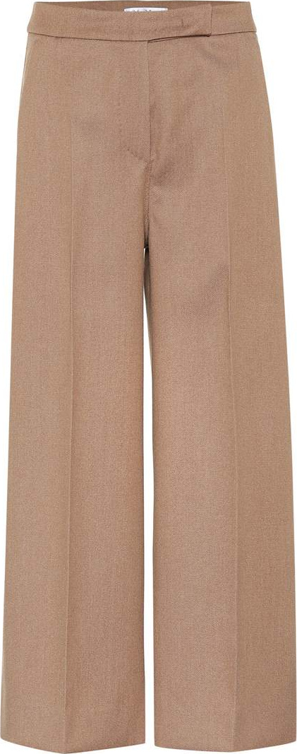 Max Mara Revere cropped wide-leg pants