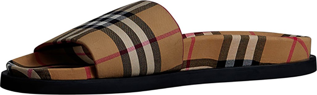 Burberry London England Men's Ashmore Check Slide Sandal