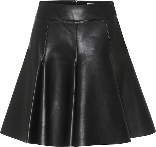 Dorothee Schumacher Faux-leather miniskirt