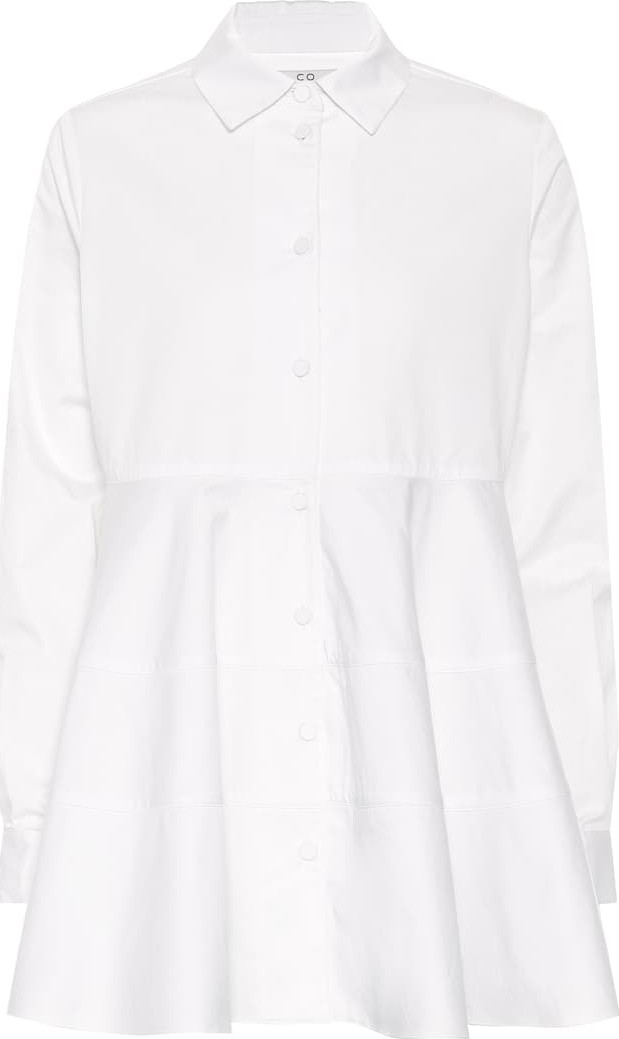 Co Essentials tiered cotton shirt