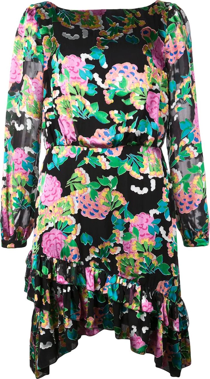 Saloni Printed Dress