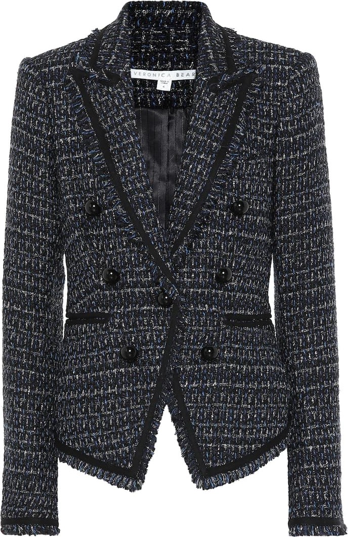 Veronica Beard Cooke Dickey tweed blazer