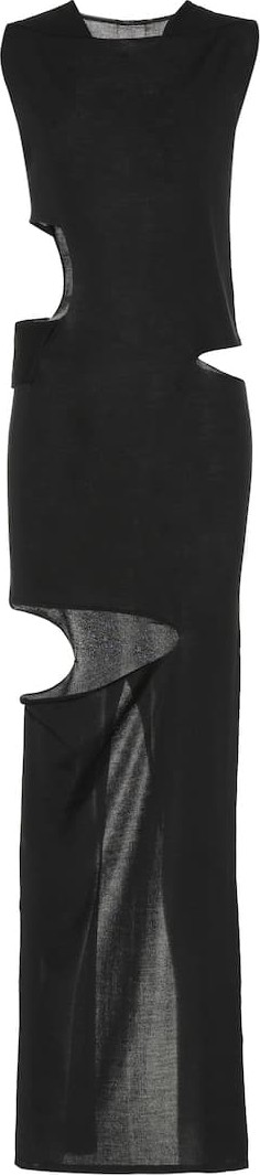 Rick Owens Silk maxi dress