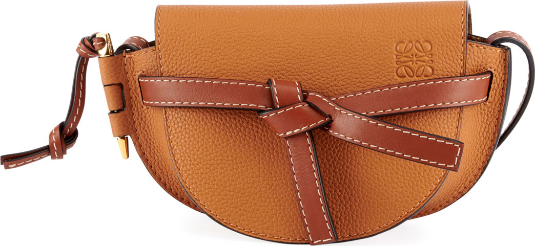 LOEWE Gate Mini Grain Leather Shoulder Bag