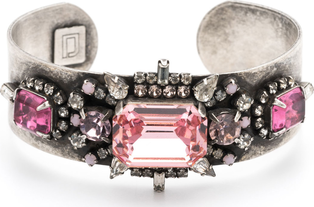 DANNIJO Lauderette Crystal Cuff Bracelet