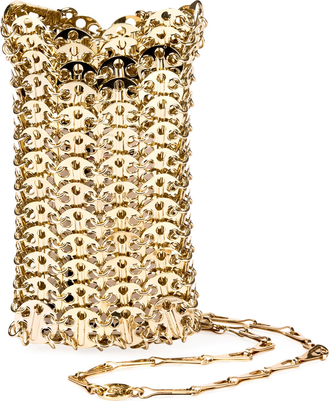 Paco Rabanne Iconic 1969 Mini Metal Shoulder Bag