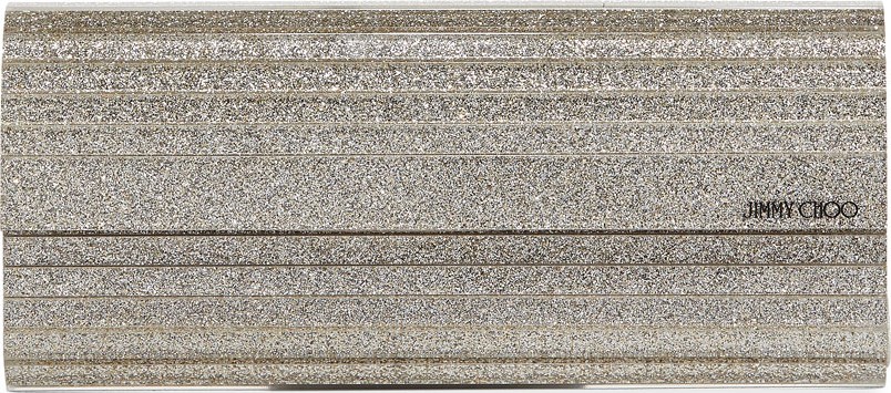 Jimmy Choo Sweetie Glitter Acrylic Clutch Bag