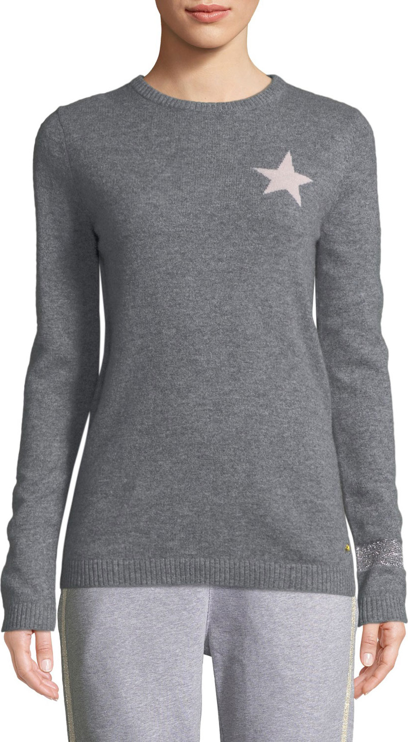 Bella Freud Billie Star Cashmere Sweater