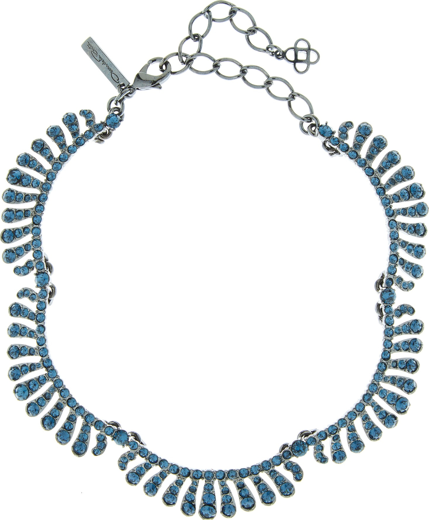 Oscar De La Renta Crystal Collar Necklace
